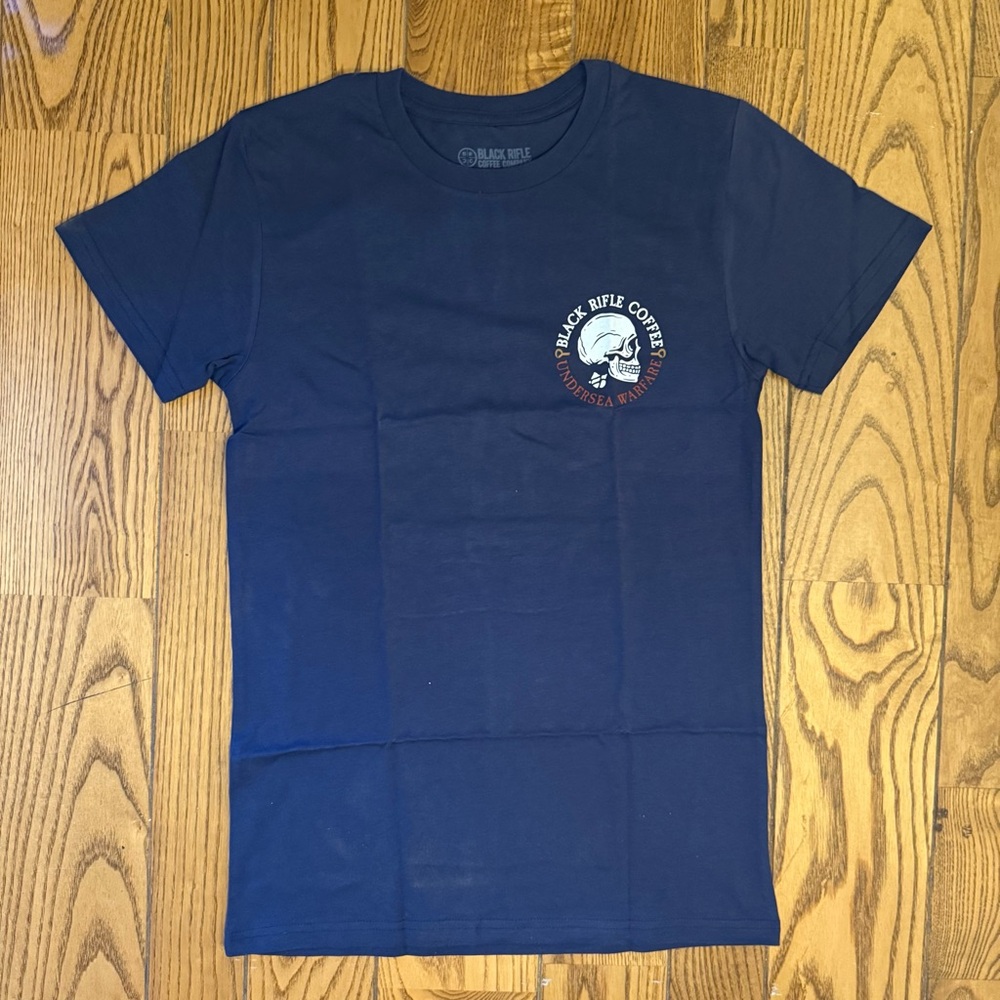 Black Rifle Coffee Co Navy Blue Tee New With Tags 🆕